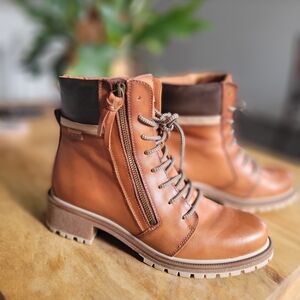 Pikolinos Brown Leather Boots